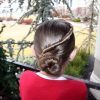 Updo With Forward Braided Bun (Photo 8 of 15)