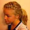 Brunette Ponytail Hairstyles With Braided Bangs (Photo 1 of 25)