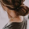 French Braid Buns Updo Hairstyles (Photo 23 of 25)