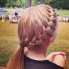 Simple French Braids For Long Hair (Photo 6 of 15)
