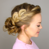 Braided Bun Hairstyles With Puffy Crown (Photo 9 of 25)