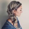 French Braids Crown And Side Fishtail (Photo 4 of 15)