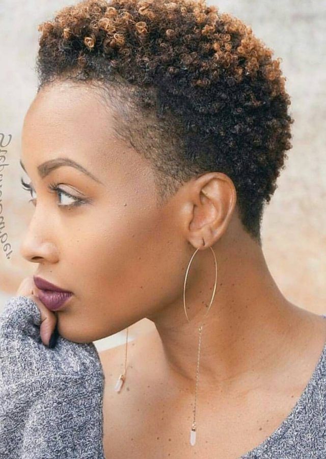 25 Best Collection of Black Women Natural Short Haircuts