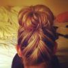 Braided Top Knot Hairstyles (Photo 9 of 25)