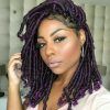 Purple Passion Chunky Braided Hairstyles (Photo 5 of 25)