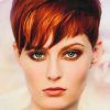 Pageboy Maroon Red Pixie Haircuts (Photo 22 of 25)