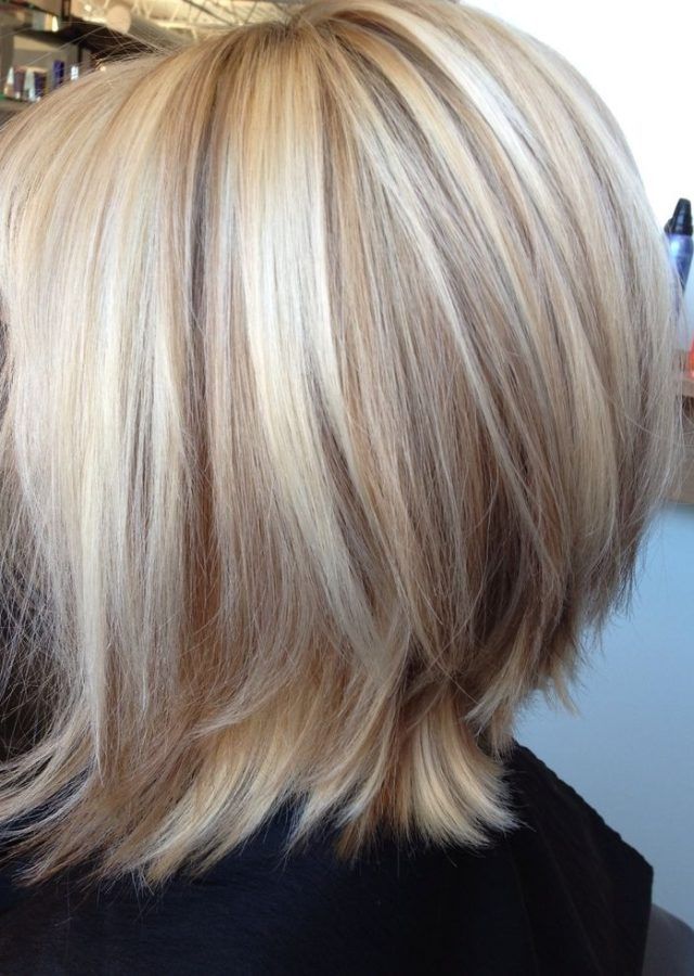2024 Popular Long Bob Blonde Hairstyles with Lowlights