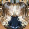 Beachy Waves Hairstyles With Balayage Ombre (Photo 13 of 25)