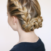 French Braid Low Chignon Hairstyles (Photo 3 of 25)