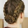 French Braids Into Braided Buns (Photo 14 of 15)