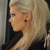 Messy Blonde Ponytails With Faux Pompadour (Photo 12 of 25)