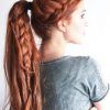 Double French Braids And Ponytails (Photo 9 of 15)