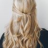 Easy Cute Gray Half Updo Hairstyles For Wedding (Photo 22 of 25)