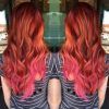 Marsala To Strawberry Blonde Ombre Hairstyles (Photo 10 of 25)