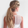 Long Messy Pony With Braid (Photo 5 of 25)