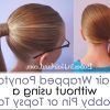 Wrapped-Up Ponytail Hairstyles (Photo 5 of 25)