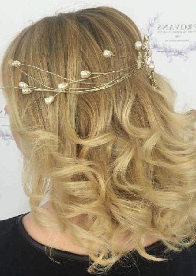 15 Best Collection of Wedding Hairstyles for Medium Length Layered Hair