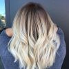 Blonde Waves Haircuts With Dark Roots (Photo 7 of 25)