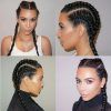 Kim Kardashian Braided Hairstyles (Photo 1 of 15)