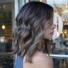 Point Cut Bob Hairstyles With Caramel Balayage (Photo 10 of 25)