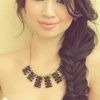 Messy Side Fishtail Braid Hairstyles (Photo 13 of 25)