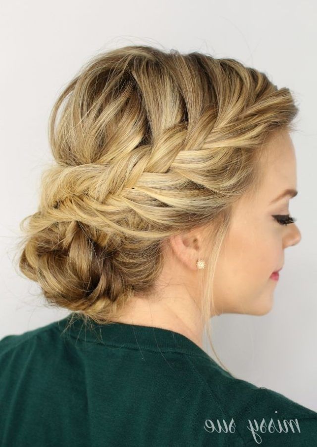 15 the Best Bridesmaid Updo Hairstyles for Thin Hair