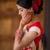 Indian Wedding Reception Hairstyles For Long Hair (Photo 14 of 15)