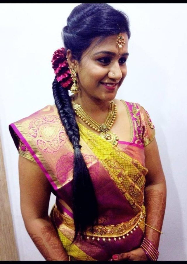 15 Collection of Indian Wedding Reception Hairstyles
