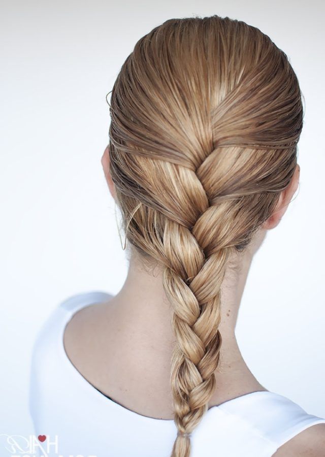 15 Ideas of Simple French Braids for Long Hair