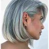 Short Hairstyles For Women With Gray Hair (Photo 24 of 25)