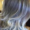 Silver Balayage Bob Haircuts With Swoopy Layers (Photo 18 of 25)