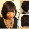 Long Bob Hairstyles With Bangs Weave (Photo 19 of 25)