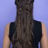 Reverse French Braids Ponytail Hairstyles With Chocolate Coils (Photo 12 of 25)