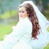 Wedding Hairstyles For Long Hair Half Up With Veil (Photo 9 of 15)
