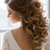 Half Up Curls Hairstyles For Wedding (Photo 13 of 25)
