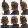 Half Updo Hairstyles For Short Hair (Photo 6 of 15)