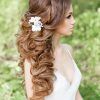 Half Up Wedding Hairstyles Long Curly Hair (Photo 11 of 15)