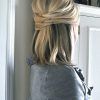 Easy Cute Gray Half Updo Hairstyles For Wedding (Photo 15 of 25)