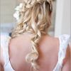 Diagonal Waterfall Braid In Half Up Bridal Hairstyles (Photo 3 of 25)