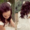 Simple Halfdo Wedding Hairstyles For Short Hair (Photo 14 of 25)