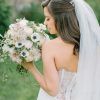 Half Up With Veil Wedding Hairstyles (Photo 11 of 15)