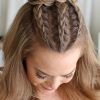 Triple Under Braid Hairstyles With A Bun (Photo 3 of 25)