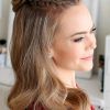 Triple Under Braid Hairstyles With A Bun (Photo 17 of 25)