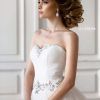 Wedding Hairstyles For Long Hair And Strapless Dress (Photo 11 of 15)