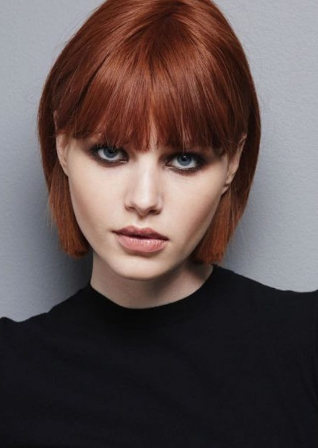 2024 Best of Short Haircuts with Bangs for Round Faces