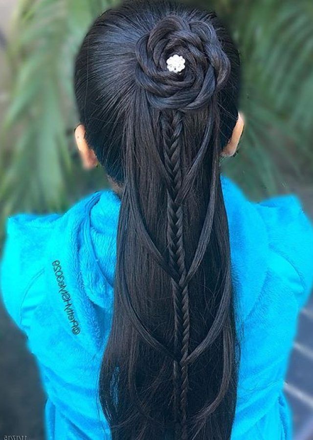  Best 25+ of Mermaid Fishtail Hairstyles with Hair Flowers