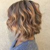 Soft Brown And Caramel Wavy Bob Hairstyles (Photo 9 of 25)