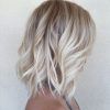 Sleek White Blonde Lob Hairstyles (Photo 11 of 25)