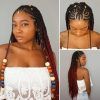 Braided Crown Hairstyles With Bright Beads (Photo 7 of 25)