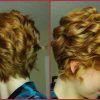 Simple Short Hairstyles With Scrunched Curls (Photo 14 of 25)